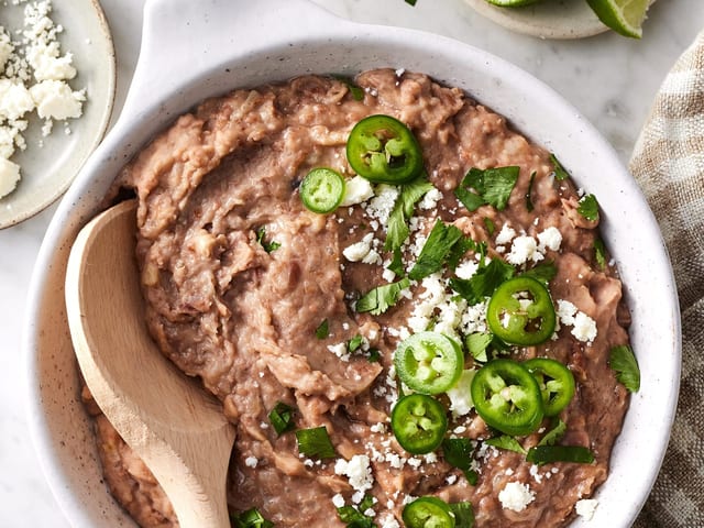 Refried Beans.