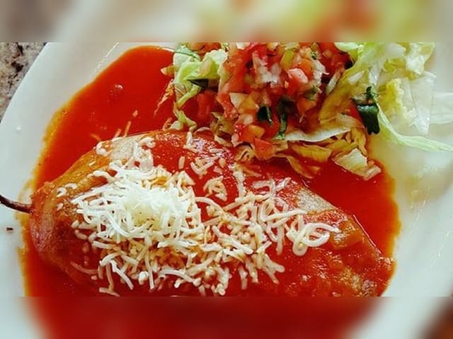 Side Chile Relleno (Cheese-Stuffed Pepper).