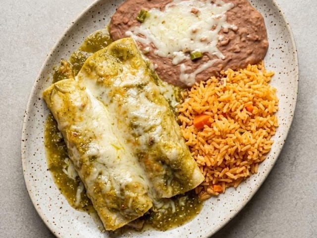 Two Enchiladas.