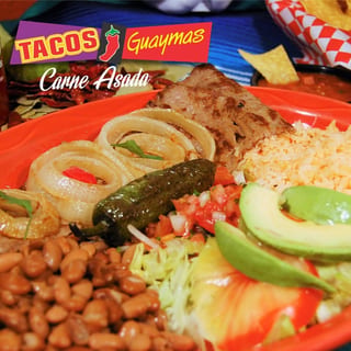 Carne Asada Con Camarones