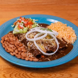 Enchilada en Mole