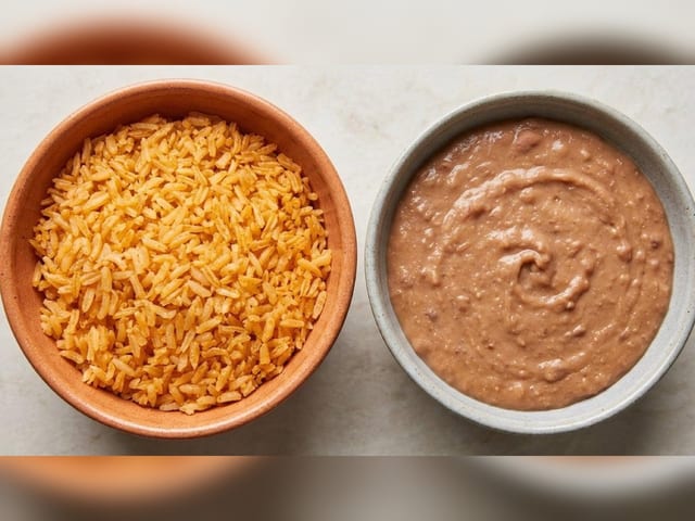 Rice & Beans Plates.