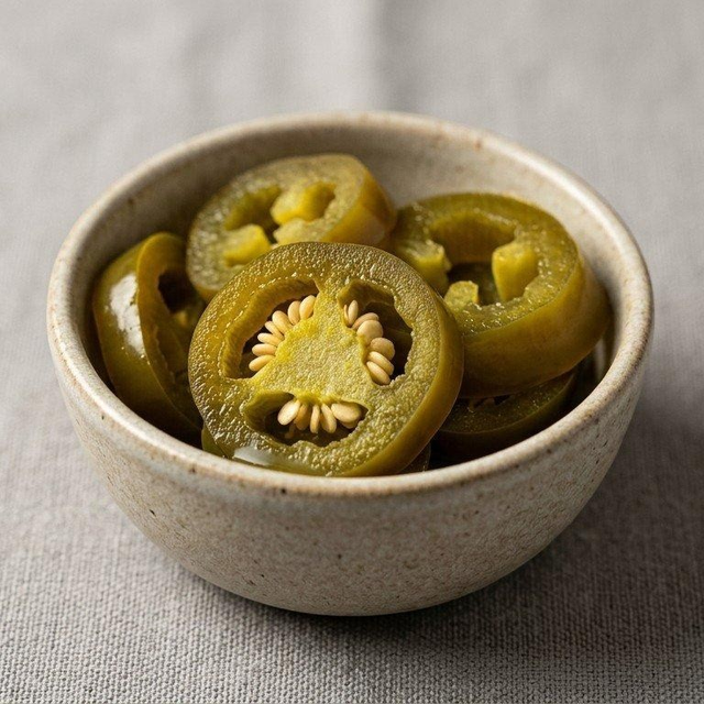 2oz Pickled Jalapenos.
