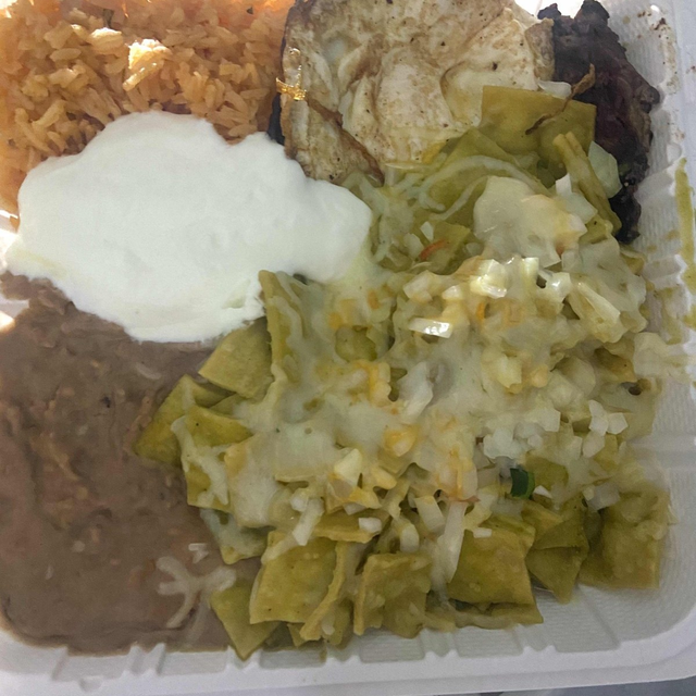 Chilaquiles Verdes.