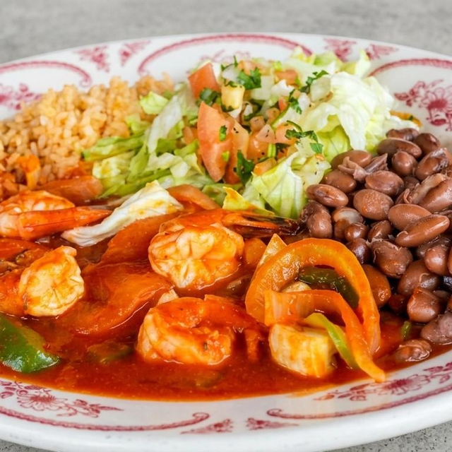 Camarones Rancheros.