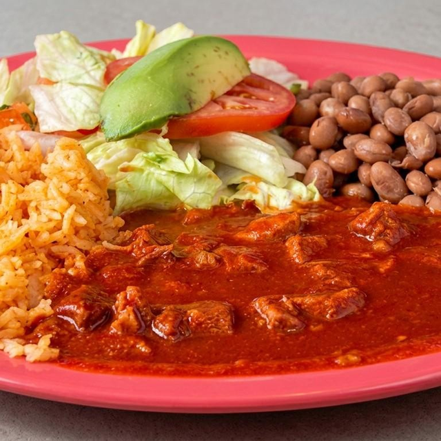 Chile Colorado Plate.